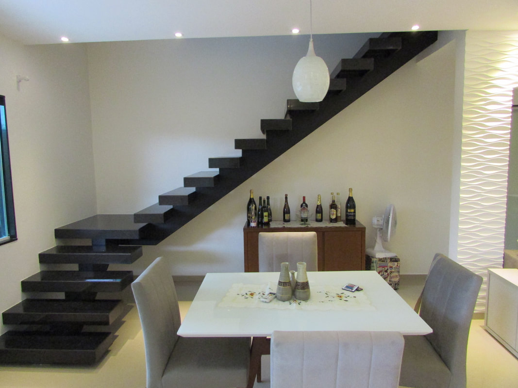 Escada espinha de peixe