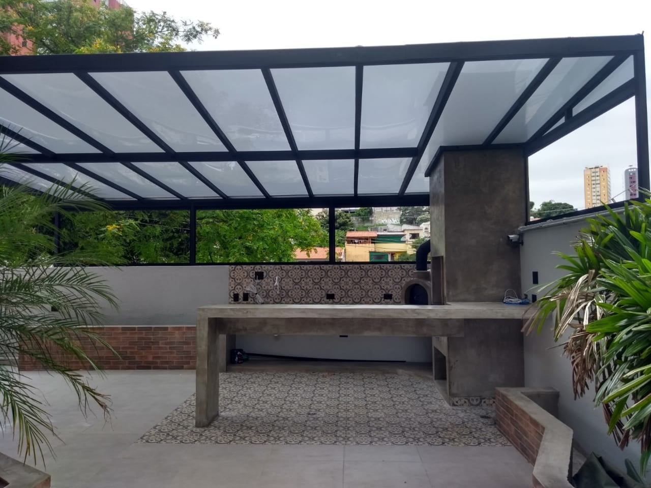 Cobertura de Policarbonato